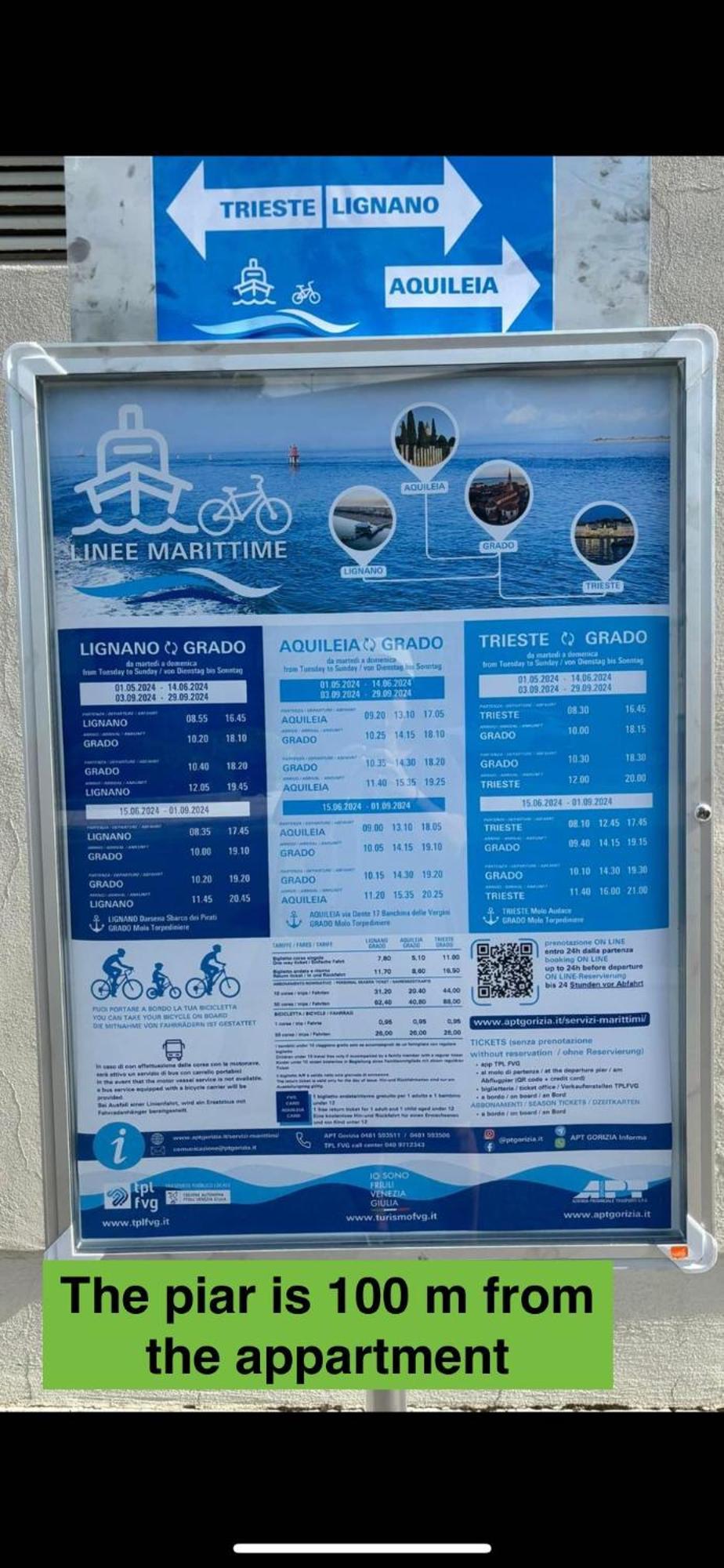 Grado Laguna Apartment エクステリア 写真
